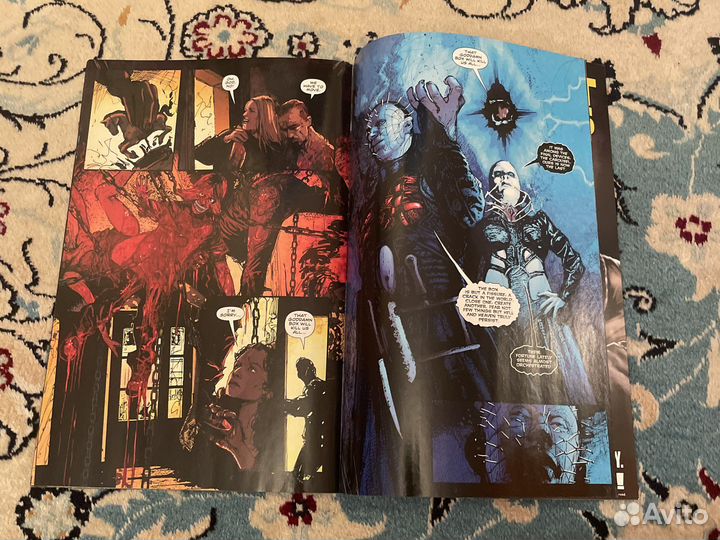 Восставший из ада комиксы