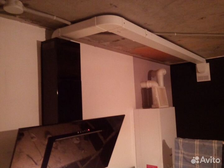 Установка кухонных вытяжек