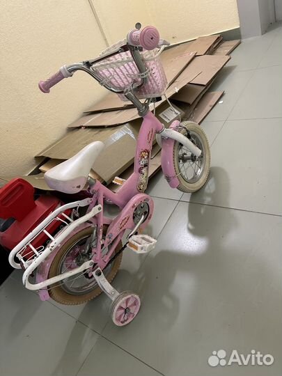 Велосипед детский 4 колесный