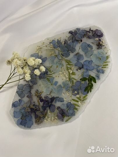 Поднос из эпоксидной смолы