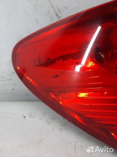 Фонарь задний левый Peugeot 207 хэтчбэк 5 дв. 1.4