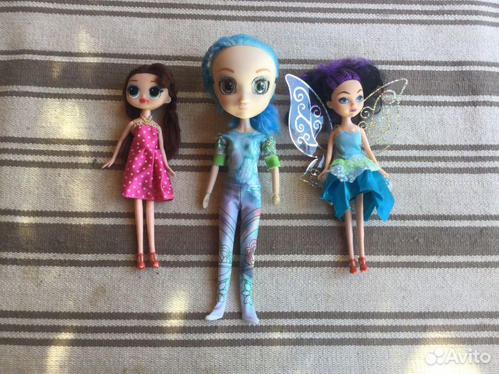 Куклы пони и другие игрушки для девочек пакетом