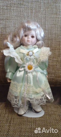 Кукла СССР футболист и Барби и фарфоровая