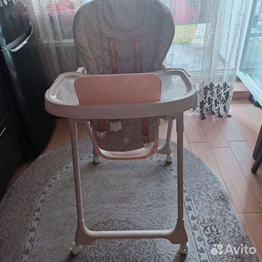 Стульчик для кормления happy baby william pro