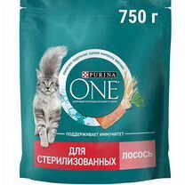 Сухой корм purina ONE для стерилизованных кошек и