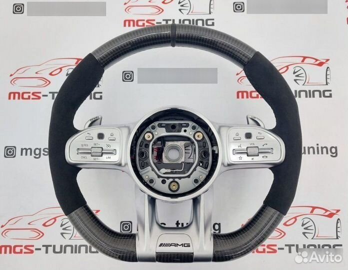 Руль E63 AMG Карбон на Mercedes E-Class W213