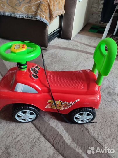 Детская машинка каталка бу