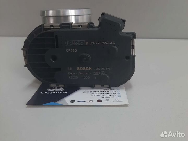 Дроссельная заслонка евро 5 Boxer/transit 155 1781