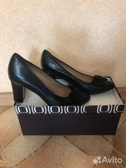 Туфли женские чёрные, размер 39