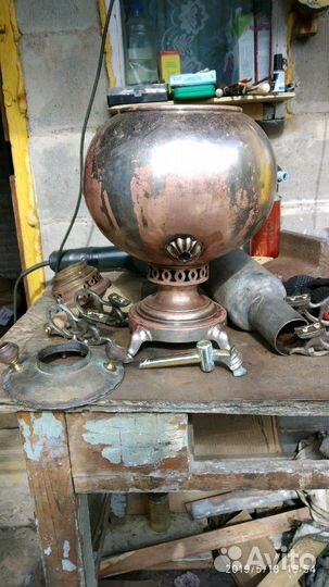 Ремонт и реставрация угольных самоваров