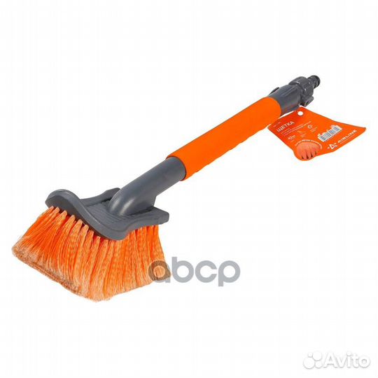 Щетка для мытья с насадкой для шланга, с мягкой