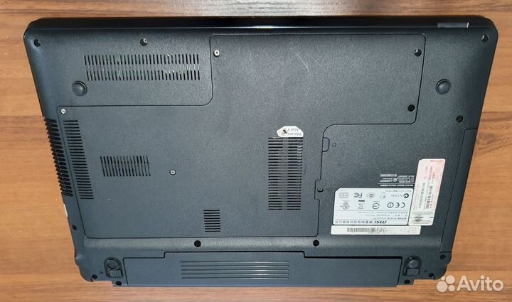 Ноутбук msi cx 640