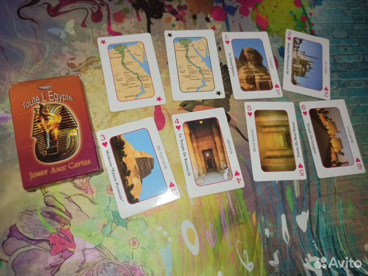 Карты игральные Египет