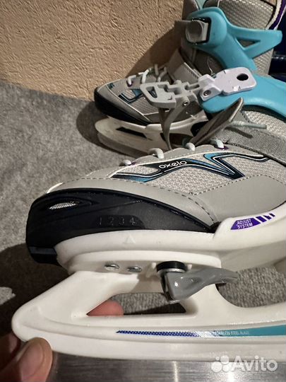 Коньки детские раздвижные 34-36