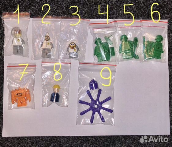 Lego Toy Story / Sponge Bob Minifigures
