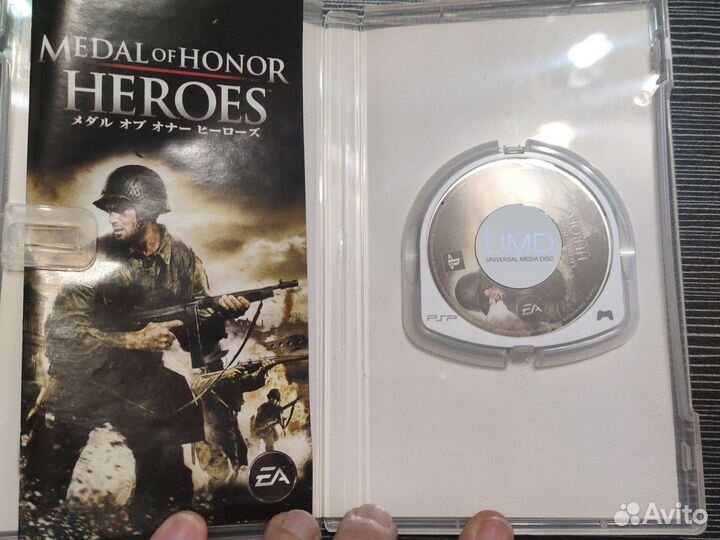 Диск PSP Medal of Honor Heroes