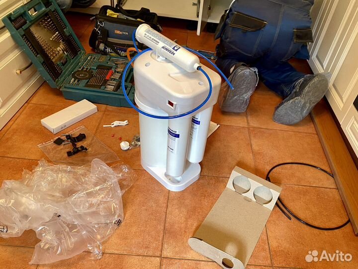 Установка фильтров для воды, замена, обслуживание