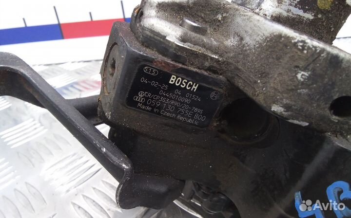 Тнвд дизельный audi A8 D3 0445010090 3-9 дней