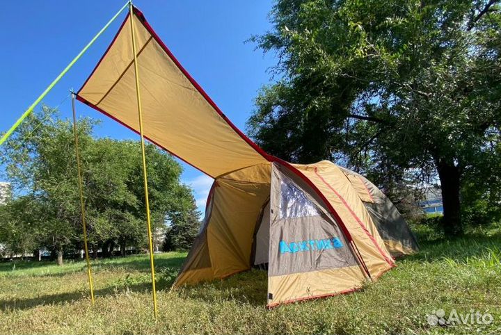 Палатка иглу 5 местная с тамбуром