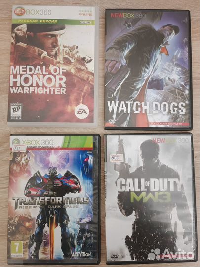 23 диска для Xbox 360