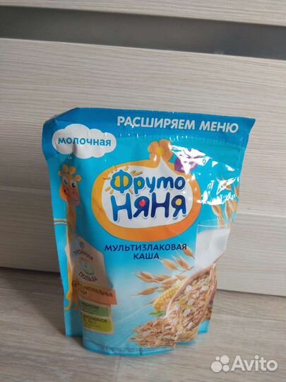 Детские каши молочные