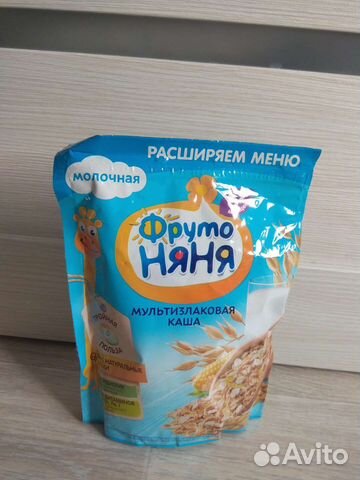 Детские каши молочные