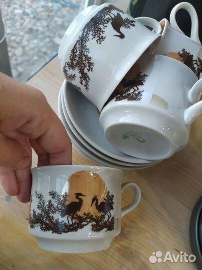 Кофейный сервиз СССР Богдановичский фз