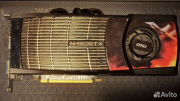 Видеокарта MSI GeForce GTX 480 1536Mb