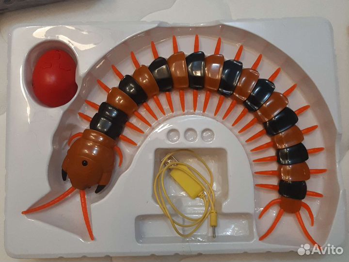 Игрушка сколопендра на инфракрасном управления