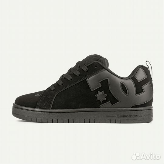 Кеды DC Shoes Court Graffik Triple Black