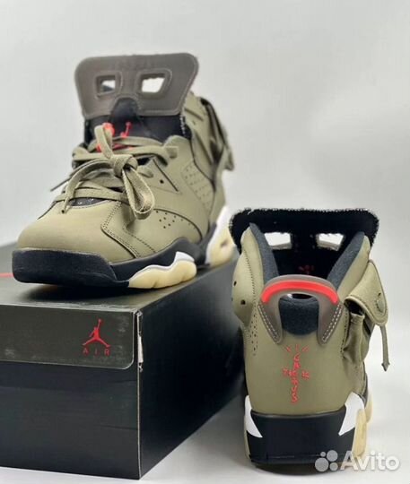 Nike Air Jordan 6 Retro Olive Travis Scott