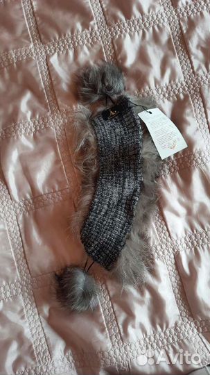 Меховая повязка на голову