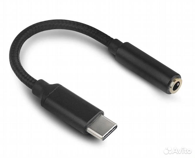Переходник для наушников USB Type-C на Mini Jack