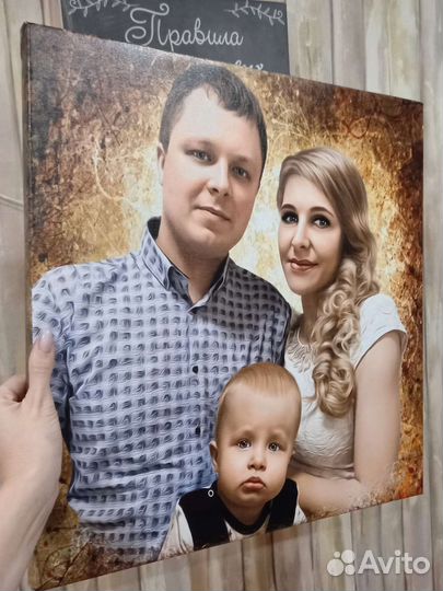 Картина на холсте по фото