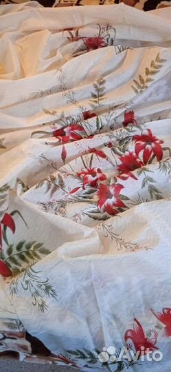 Тюль плотная Отрезы