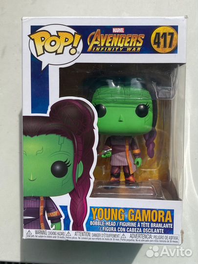Фигурка Funko Pop Marvel Infinity War Young Gamora