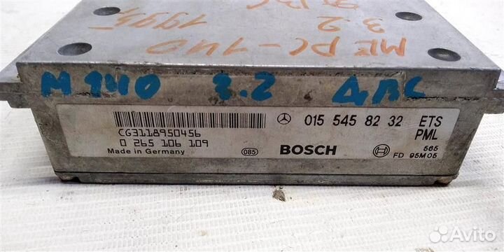 Эбу ETS PML mersedesbenz W140 91-99г