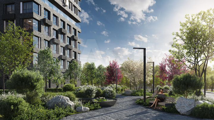 2-к. апартаменты, 43,3 м², 2/9 эт.