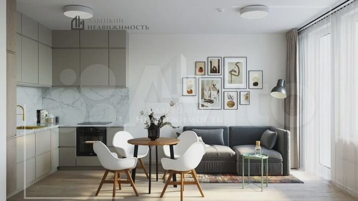 2-к. квартира, 45,2 м², 13/17 эт.