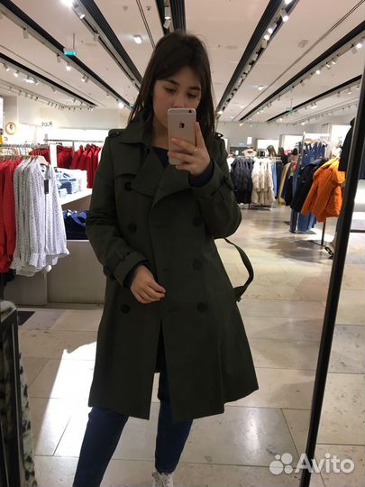 Плащ тренч mango