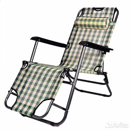 Шезлонг туристический