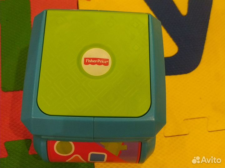 Музыкальный куб развивающая игрушка FisherPrice