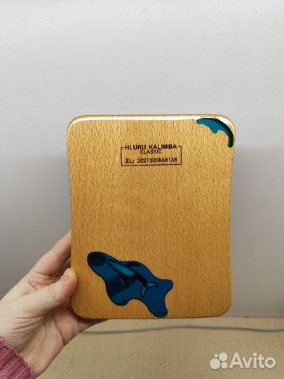 Калимба Hluru с китом, 21 нота