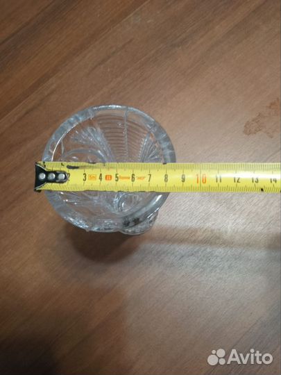 Ваза хрустальная