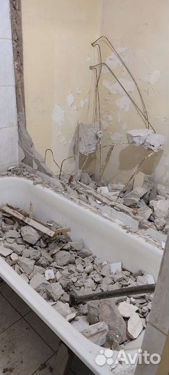 Демонтажные работы и вывоз мусора