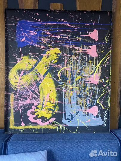 Картина известного художника Vaska с видео