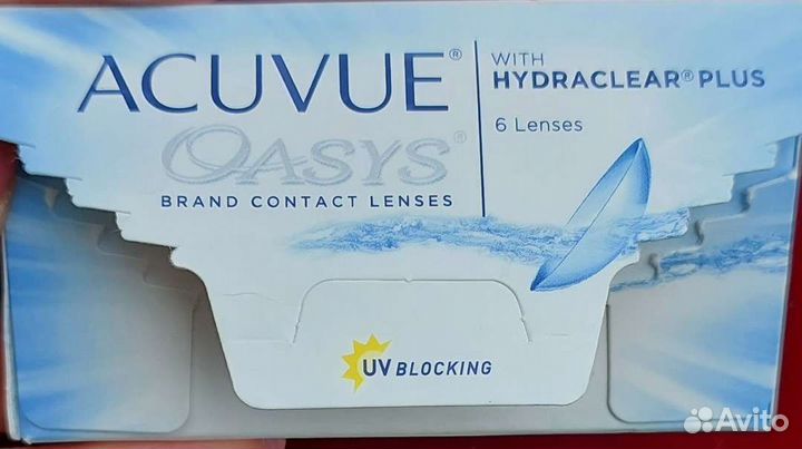 Линзы контактные acuvue oasys двухнедельные