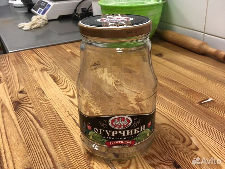 Банка с широким горлом закрутка 1,8 литра