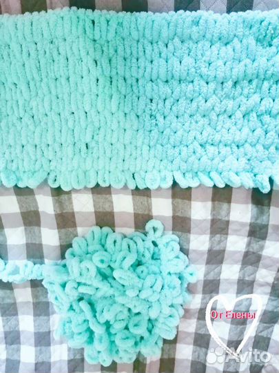 Плед детский плюшевый