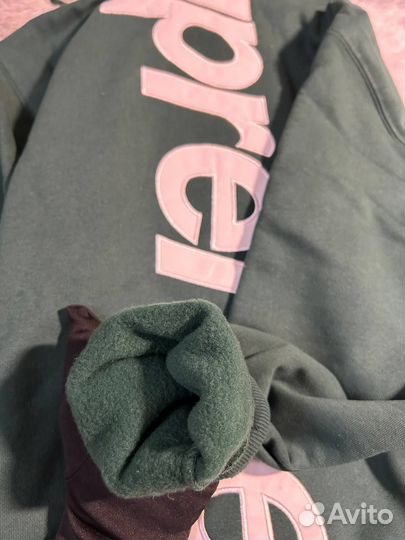 Худи Supreme Зеленое